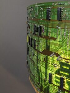 Gros plan sur circuit imprimé